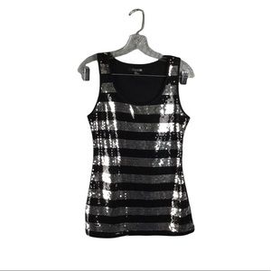Women’s Sequins Tank Top Size M